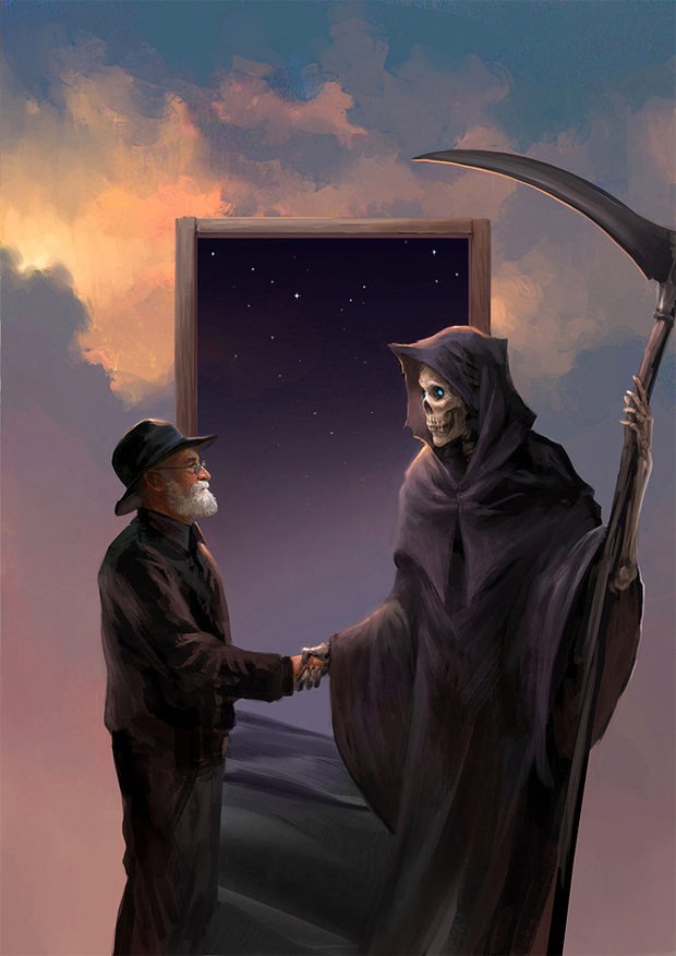 Terry Pratchett meets Death